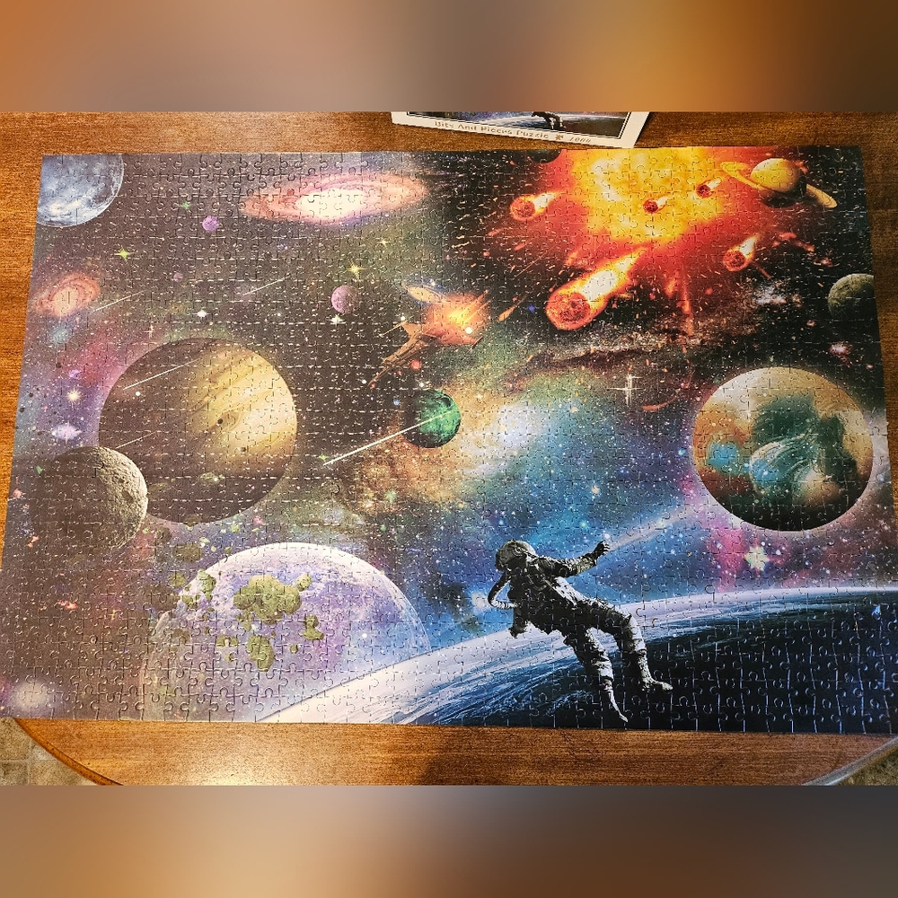 Space Explorer Jigsaw Puzzle